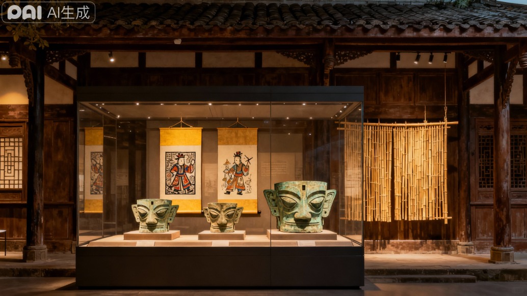 重慶最低調的博物館，不僅可看三星堆文物，連國家級非遺都有5項