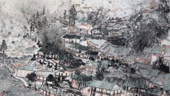 岩彩寻道，心象绘乡：评曾国防岩彩画的美学探索