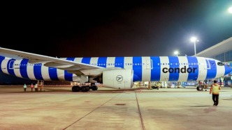 神鷹航空首飛海口！海口美蘭機場開通“法蘭克福=曼谷=?？凇钡谖搴綑嗪骄€