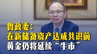 魯政委：在新儲(chǔ)備資產(chǎn)達(dá)成共識(shí)前，黃金仍將延續(xù)“牛市”