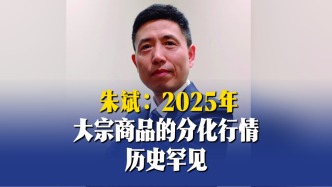 朱斌：2025年，大宗商品的分化行情历史罕见
