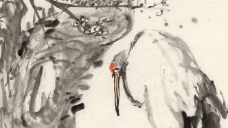 刘大石的鹤，有士气