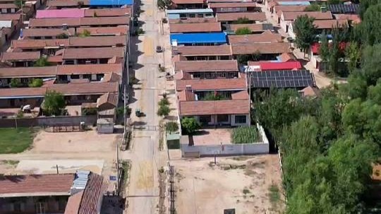 航拍美麗鄉(xiāng)村，美麗庭院，陵城區(qū)-臨齊街道（小呂家村）美麗鄉(xiāng)村美景綻放