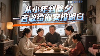 一首歌安排整個(gè)春節(jié)，從小年到除夕樣樣不少，古人的智慧就這么絕