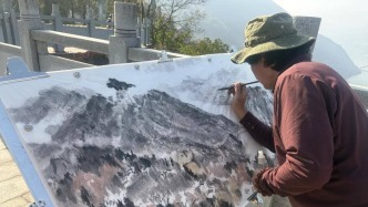 大景大观，心印江山——周波三峡写生艺术探析