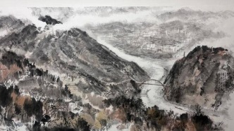 艺术对话｜周波：以谦卑之心，写三峡万里秋光