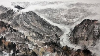 笔墨行三峡，大景见大观——周波写生纪实