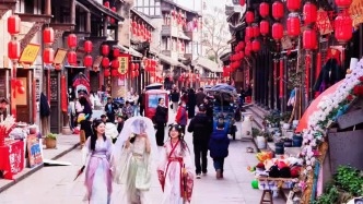 春節(jié)旅游到重慶，漫游潼南雙江古鎮(zhèn)，喜慶熱鬧，年味十足