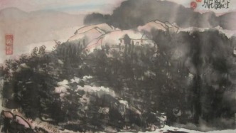 作品赏析｜笔底千山寂：一位画家的精神远行——记画家银长生先生