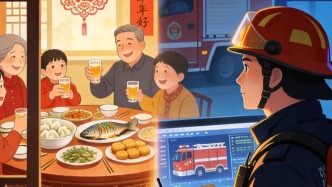 除夕守岁 | 石家庄消防守护万家 “烟火气”