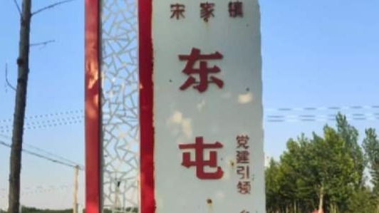 航拍美麗鄉(xiāng)村，美麗庭院，陵城區(qū)-宋家鎮(zhèn)（東屯村）美麗風(fēng)景區(qū)