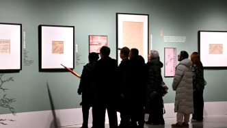 马年春节到山东美术馆看齐白石《十二属图》