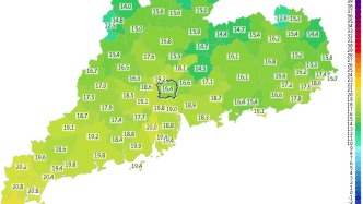 初八到初十我省大部多云 早晚有轻雾