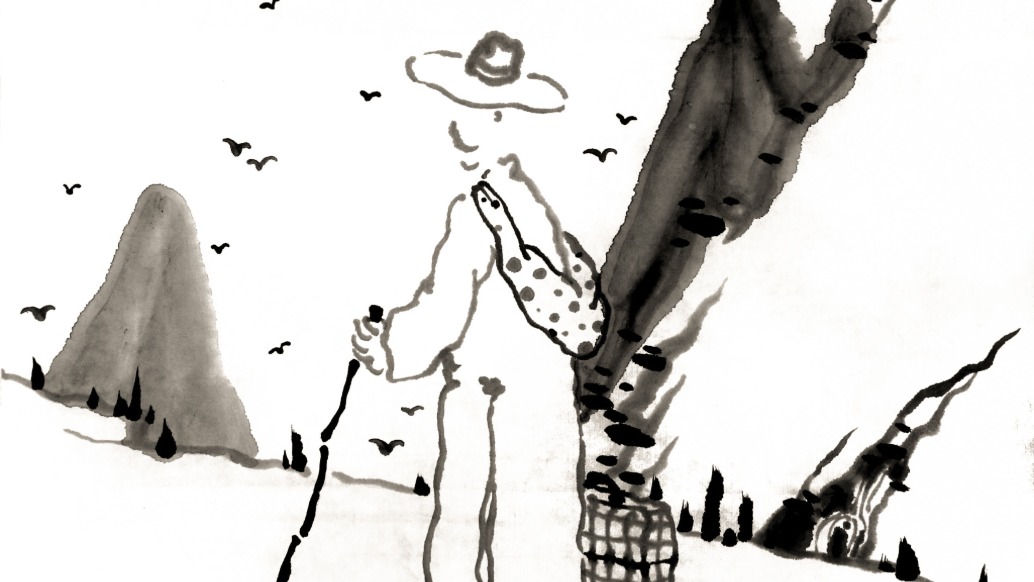 老樹：攜帶新增肥肉，告別親朋家人。騎驢出得深山，再入萬丈紅塵。 ???