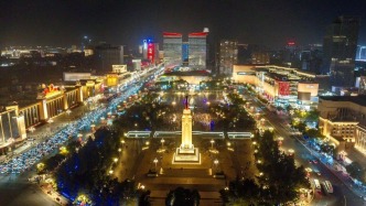 八一廣場夜景顏值再提升