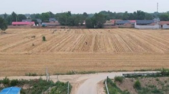 航拍美麗鄉(xiāng)村，陵城區(qū)-于集鄉(xiāng)（楊書辦村）美麗風(fēng)景區(qū)歡迎您的到來