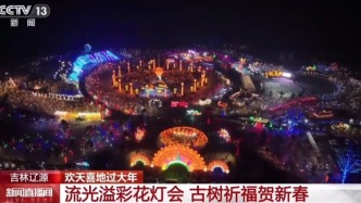 跟著央視看吉林：遼源動(dòng)植物園人氣高漲，流光溢彩花燈會(huì)，古樹(shù)祈福賀新春