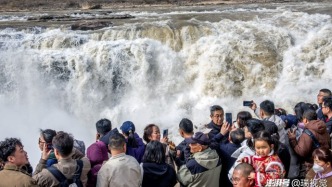 壺口瀑布：“黃河奇觀”奏響春日狂想曲丨山西·臨汾·吉縣
