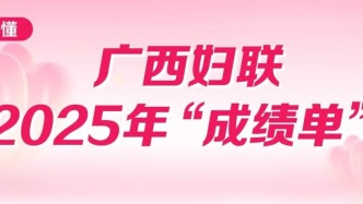 一图读懂广西妇联2025年“成绩单”