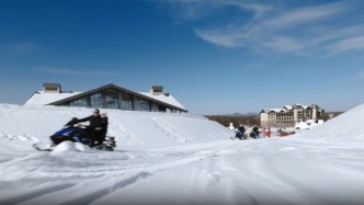 轰鸣！炸裂！长白山雪地实拍