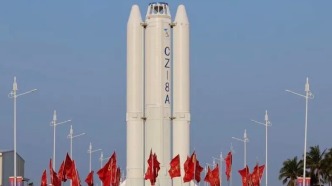 近期择期在文昌发射！长征八号甲遥八火箭转运至发射区