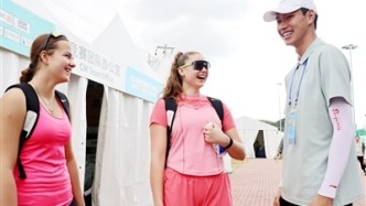 國內(nèi)外沙排選手交口稱贊 亞沙場館籌備獲廣泛認(rèn)可