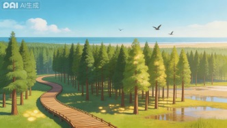 镌写在黄海滩涂的绿色童话