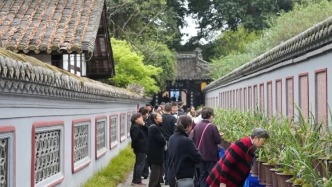 罨畫池來了川蘭明星！速來打卡~