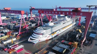 第二艘國(guó)產(chǎn)大型郵輪計(jì)劃3月20日出塢