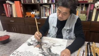 丙午马年 · 石马归魂——岭南周波《昭陵六骏》图赏评