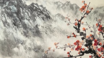墨染山河，筆綻梅香——戴建利先生畫作賞析