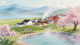 來清流就對了！櫻花溫泉非遺田園全拿捏