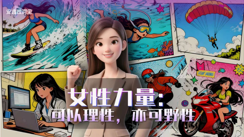 女性力量:可以理性,亦可野性