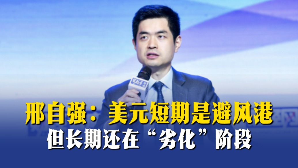 邢自强:美元短期是避风港,但长期还在“劣化”阶段
