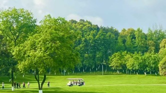 清晨的重慶中央公園，隨手一拍都是壁紙，這環(huán)境真的太美啦