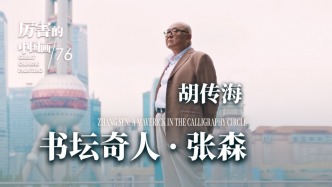 厲害的中國(guó)畫(huà)丨胡傳?！獣?shū)壇奇人·張森