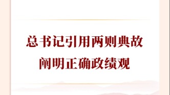 學(xué)習(xí)手記|總書(shū)記引用兩則典故闡明正確政績(jī)觀