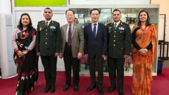 察哈爾學(xué)會(huì)派代表出席尼泊爾建軍節(jié)招待會(huì)