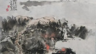 乱中取序，墨色交融：银长生“乱石皴”的笔墨精神与山水造境