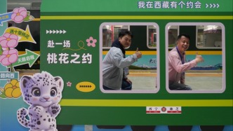 “大美青海 幸福西藏”桃花季旅游專列開行