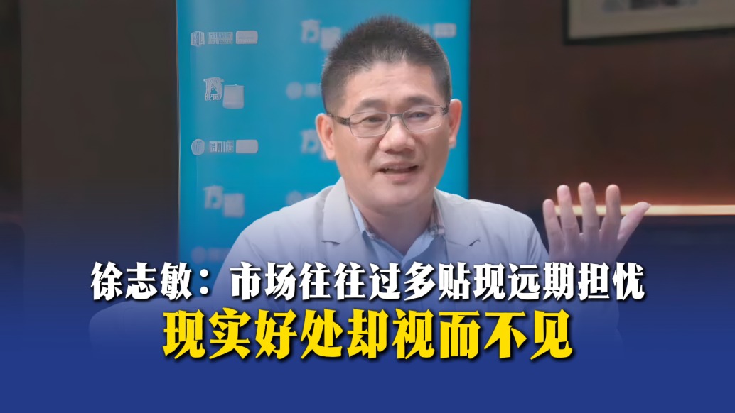 徐志敏:市場(chǎng)往往過(guò)多貼現(xiàn)遠(yuǎn)期擔(dān)憂(yōu),現(xiàn)實(shí)好處卻視而不見(jiàn)