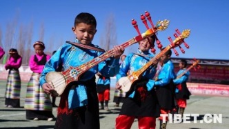 雪域童心跳堆諧：一所高原小學(xué)的非遺課間15分鐘
