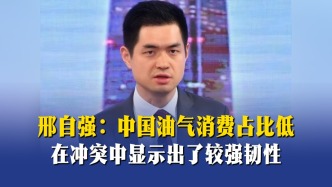 邢自強：中國油氣消費占比低，在沖突中顯示出了較強韌性