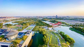 清明假期，有個小伙在揚(yáng)州三灣拍到了……