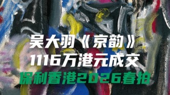 吳大羽《京韻》1116萬港元成交，保利香港2026春拍