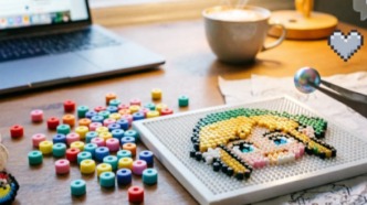 塑料珠逆襲：拼豆的“解壓經(jīng)濟學”