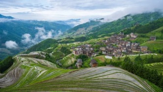 廣西這座小城，五月鏡面梯田美成仙境