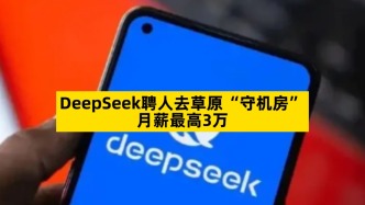 DeepSeek聘人去草原“守机房”，月薪最高3万