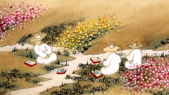 上巳 | 老樹：春風(fēng)已經(jīng)吹起，花兒開在眼前。周末郊野踏青，享受片刻清閑