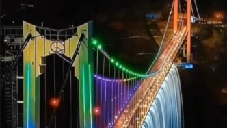 航拍最美大橋，貴州省安順市關(guān)嶺縣花江峽谷大橋最美風(fēng)景